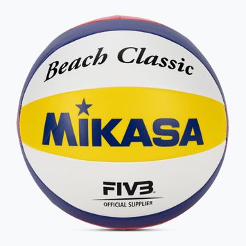 Volejbalový míč Mikasa BV552C white/blue/yellow/orange velikost 5