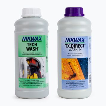 Nikwax Tech Wash + TX-Direct 2x1l sada na impregnaci oděvů 137
