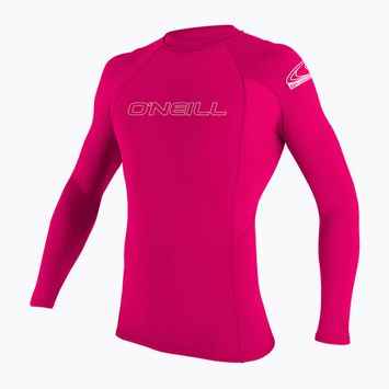 Dětské plavecké tričko Longsleev  O'Neill Basic Skins LS Rash Guard watermelon