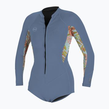 Dámský neopren   O'Neill Bahia 2/1 Front Zip L/S Spring infinity/dalia/infinity