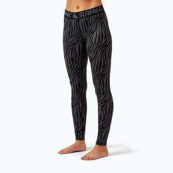 Dámské termo kalhoty  Surfanic Cozy Limited Edition Long John black zebra