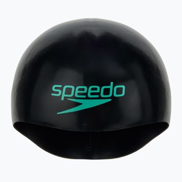 Plavecká čepice Speedo Fastskin black/green