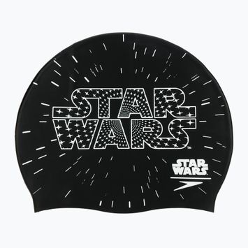 Dětská plavecká čepice Speedo Slogan Print black