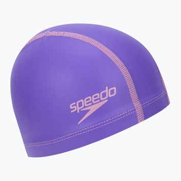 Speedo Dlouhé vlasy Pace Junior dětská čepice fialová 8-12808F949