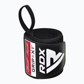 Ortézy na zápěstí RDX WR11 Gym Wirst Wrap black/white