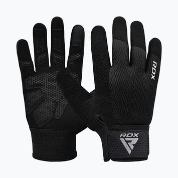 Trekingové rukavice RDX W1F Full Finger black
