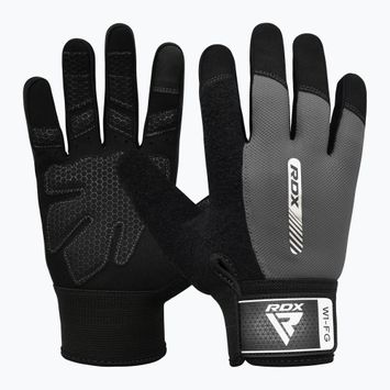Tréninkové rukavice RDX W1F Full Finger full grey