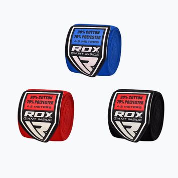 Boxerské bandáže  RDX Hand Wraps Combine Plus red/black/blue