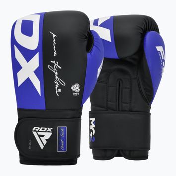 Boxerské rukavice RDX REX F4 blue/black