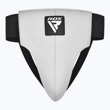 Pánský chránič třísel RDX R1 Martial Arts white/black