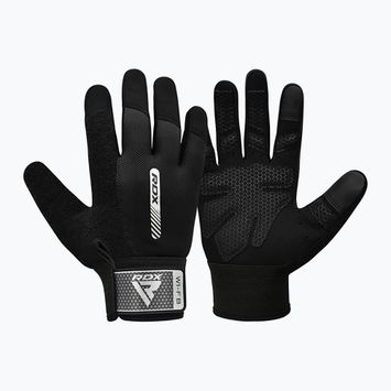 Trekingové rukavice RDX W1F Full Finger black