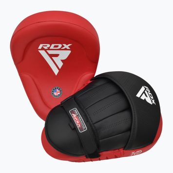 sportovní  lapy RDX Apex Curved Training Boxing Pads red