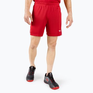 Pánské tréninkové šortky Mizuno High-Kyu červené V2EB700162