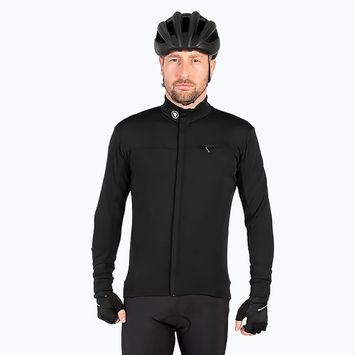 Pánský cyklistický dres Longsleeve Endura Xtract Roubaix black