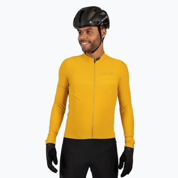 Pánský cyklistický dres Longsleeve Endura Pro SL II L/S mustard