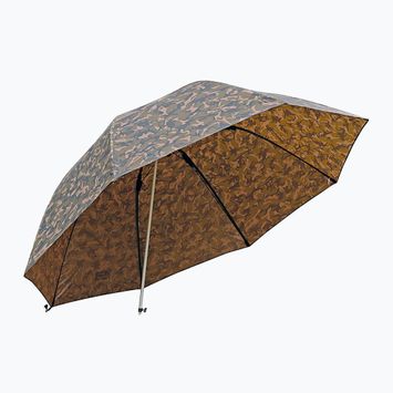 Fox 60' Camo Brolly hnědý deštník na kapry CUM268