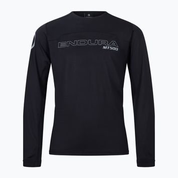 Dětský cyklistický dres longsleeve  Endura MT500 Burner black