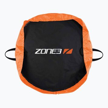 ZONE3 Podložka na přebalování v neoprenech černá/oranžová