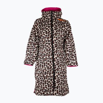 Župan HUUB Changing Robe leopard pink