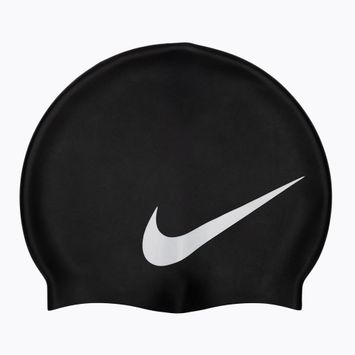Plavecká čepice Nike Big Swoosh černá NESS8163-001