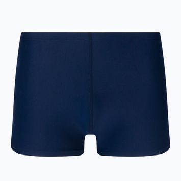 Pánské plavecké boxerky Nike Solid Square Leg tmavě modré NESS8111-440