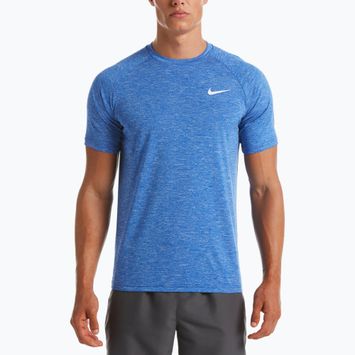 Pánské tréninkové tričko Nike Heather navy blue NESSA589-494