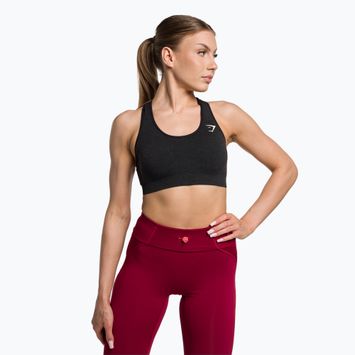 Fitness podprsenka Gymshark Vital Seamless Sports black/marl