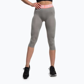 Dámské legíny na cvičení Gymshark Fit Cropped smokey grey