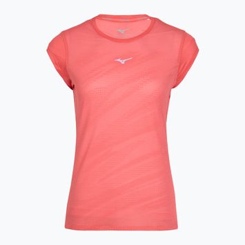 Dámské běžecké tričko Mizuno Aero Tee sunkissed coral