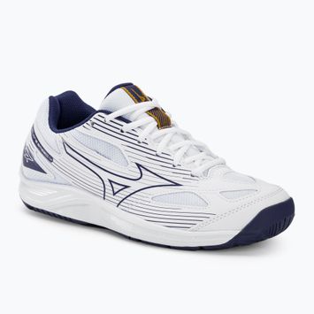 Pánské boty na volejbal Mizuno Cyclone Speed 4 white/blueribbon/mp gold