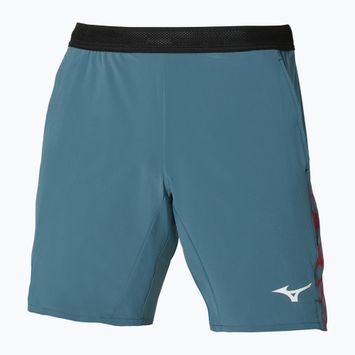 Pánské tenisové šortky Mizuno Mugen 8 In Amplify blue mirage