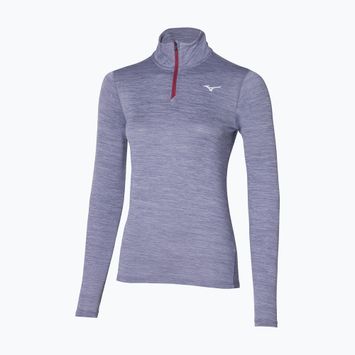 Dámské běžecké tričko longsleeve  Mizuno Impulse Core Half Zip cadet