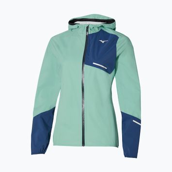 Dámská běžecká bunda Mizuno Waterproof 20K ER dusty jade