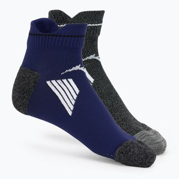 Ponožky  Mizuno Active Training Mid 2 páry estate blue / black