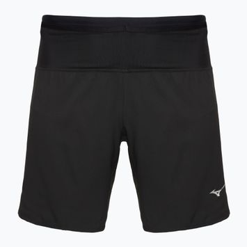 Pánské běžecké šortky Mizuno Trail ER 2IN1 black