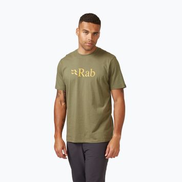 Pánské tričko Rab Stance Logo light khaki