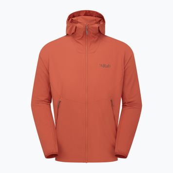 Pánská softshellová bunda Rab Borealis Hoody tuscan red