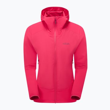 Dámská softshellová bunda Rab Borealis Hoody watermelon