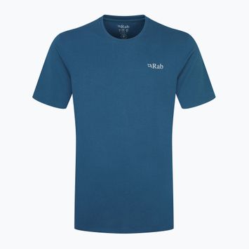 Pánské tričko Rab Stance Mountain Peak tempest blue