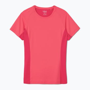 Dámské tričko Rab Trail Tee hibiscus/watermelon