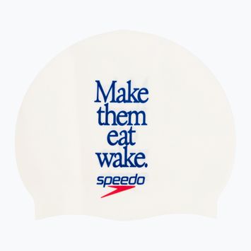 Speedo Logo Umístění čepice bílá 8-0838514611