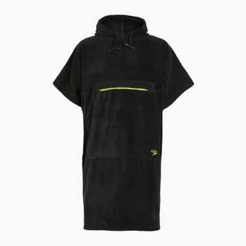 Pončo Speedo Swim Poncho S black/hyper yellow