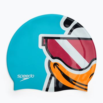 Plavecká čepice Speedo Printed Character chima kira azure
