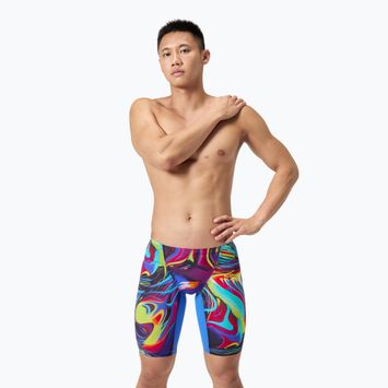 Plavky jammer Speedo Fastskin LZR Pure Valor 2.0 Jammer molten blur/cobalt pop print