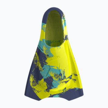 Plavecké ploutve Speedo Short Blade hapuna blue/hyper yellow/arctic glass