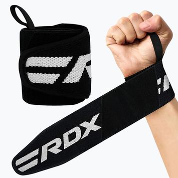 Bandáže na zápěstí RDX Gym Wrist Wrap Pro černé WAH-W2B