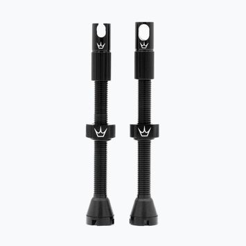 Sada ventilků Presta Peaty'S X Chris King Mk2 Tubeless Valves PTV2-60-BLK-12 black 83782
