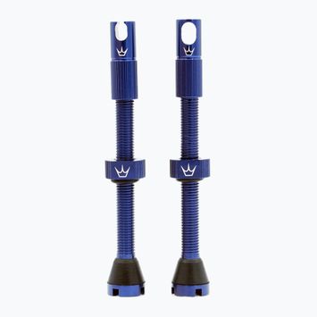 Sada ventilků Peaty's X Chris King MK2 Presta 60 mm navy