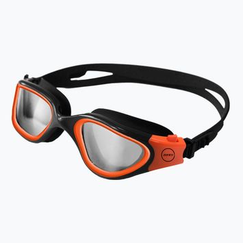 Plavecké brýle ZONE3 Vapour photochromatic/black/ hi-vis orange