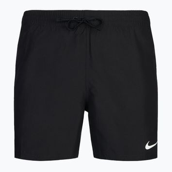 Pánské plavecké šortky  Nike Logo Tape 5" Volley black